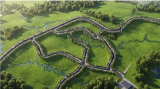 Pembangunan Jalan Kawasan Kompleks Yudikatif